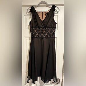 Black Lace Cocktail Dress